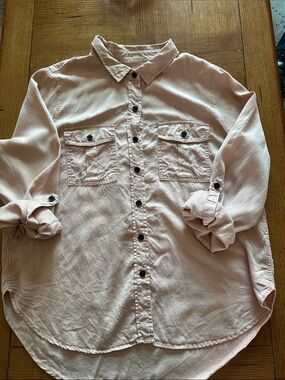 Knox Rose Light Pink Long-Sleeve Button-Down Shirt